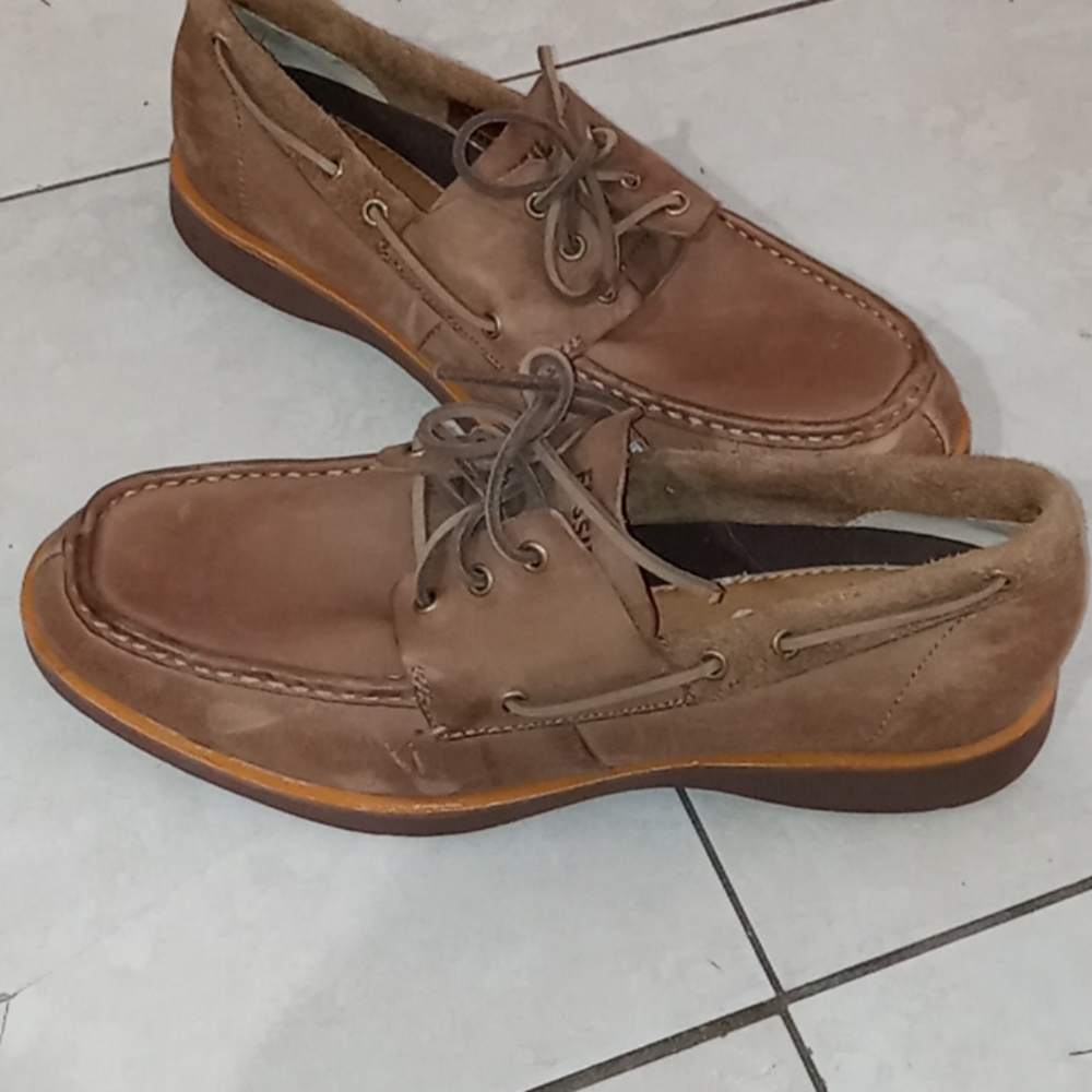 FOSSIL BOAT SHOES SIZE 12 - Picture 1 of 4